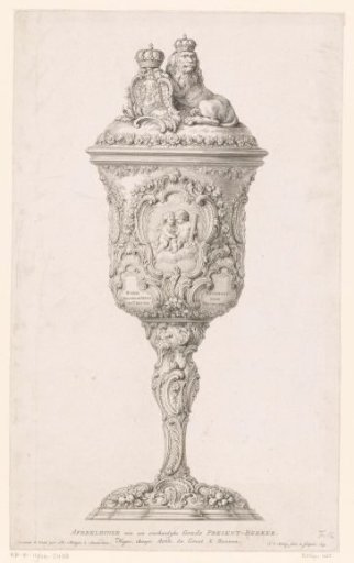 Golden cup of the Hague civic guard