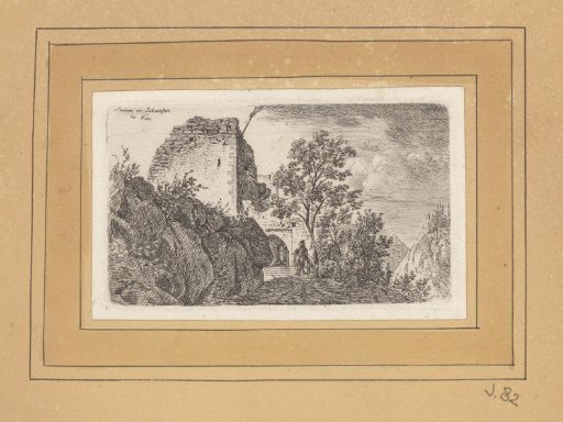 Ruin of Johannstein near Vienna