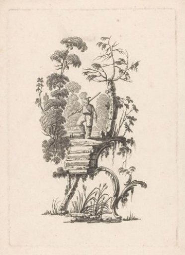 Man with staff