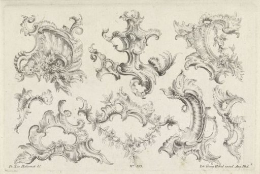 Rocaille motifs