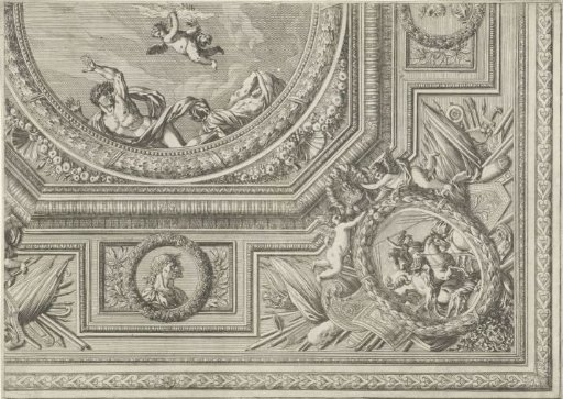 Ceiling with a Circular Centerpiece