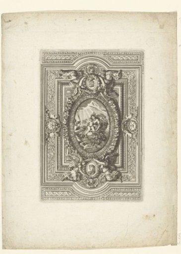 Ceiling with the Virgin and Child in an oval
