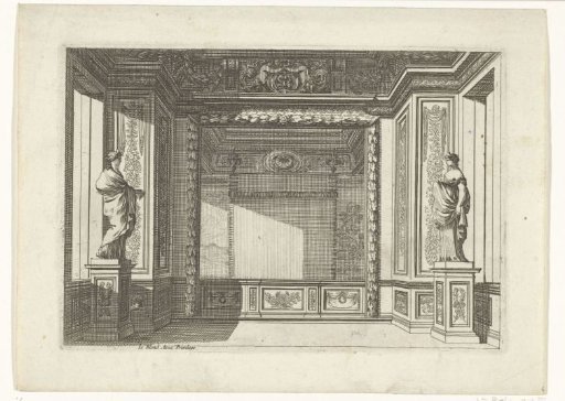 Alcove seen from the room