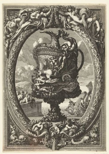 Decanter with Neptune