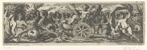 Procession of children at sea