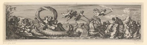 Frieze with the triumph of Amphitrite
