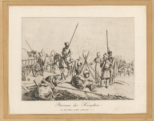 Cossack army camp