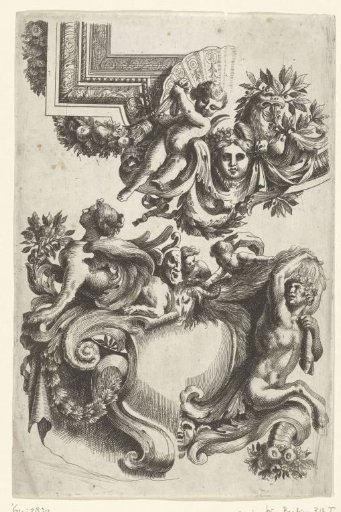 Ceiling and cartouche