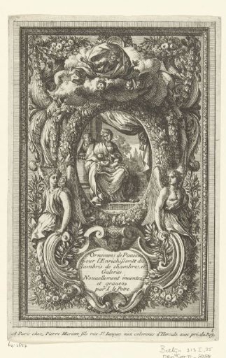 Title page: Ornemens de Paneaux