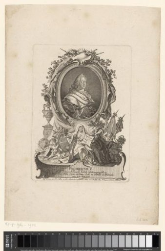 Portrait of Frederick V, King of Denmark