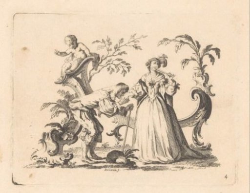 Man Kissing a Woman's Hand