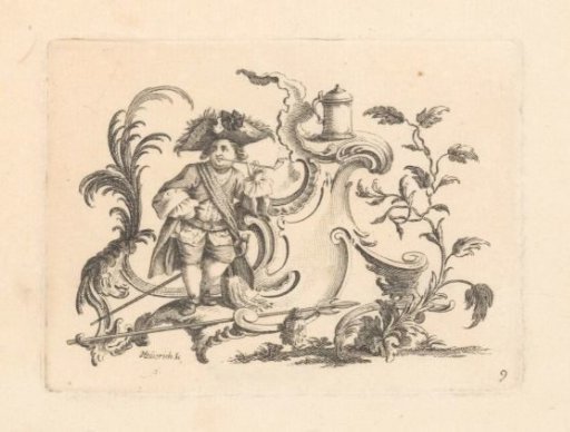 Man with a Pipe and Beer Mug