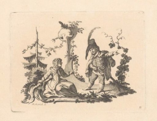 Man and Woman in Conversation
