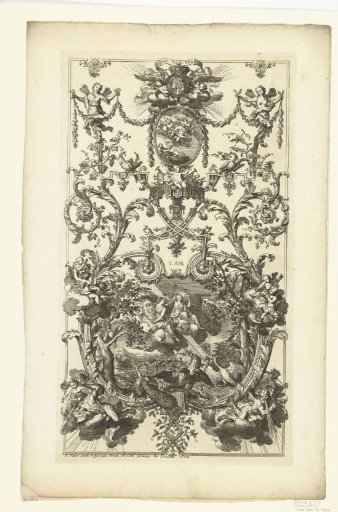 Panel with the element air