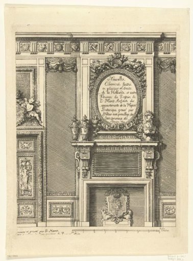 Title page: Nouvelles Cheminée faittes en plusieur en droits de la Hollande et autres Prouinces