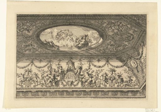 Ceiling with octagonal design