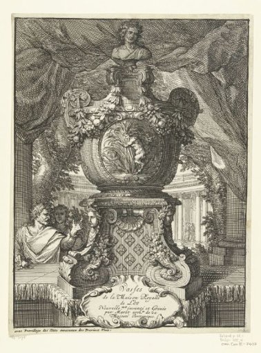 Title page: Vases de la Maison Royale de L'oo