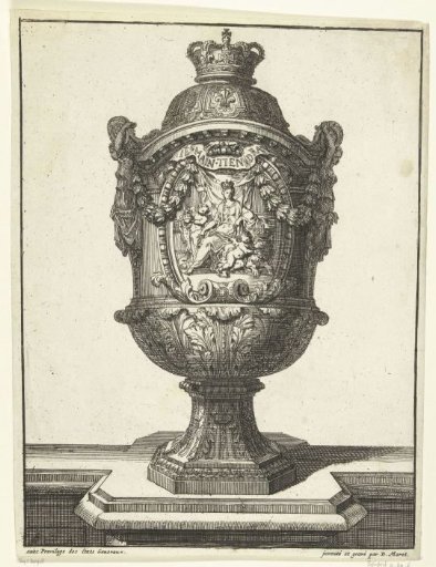Vase with the personification of Great Britain