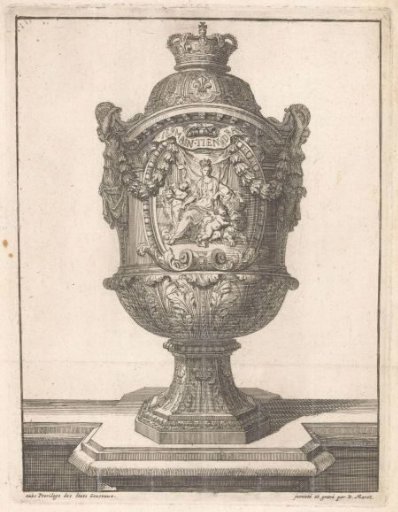Vase with the personification of Great Britain