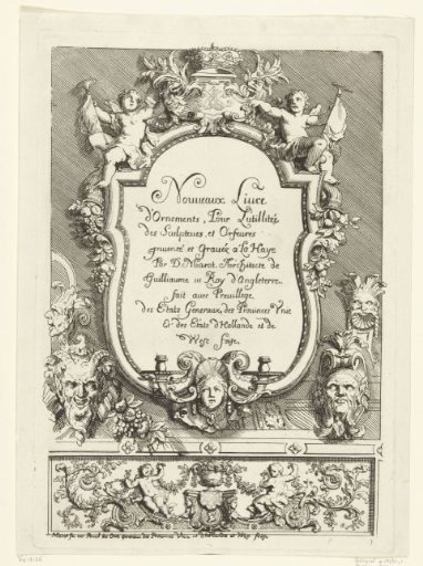Title Page: Nouveaux Liure d'Ornaments (...)