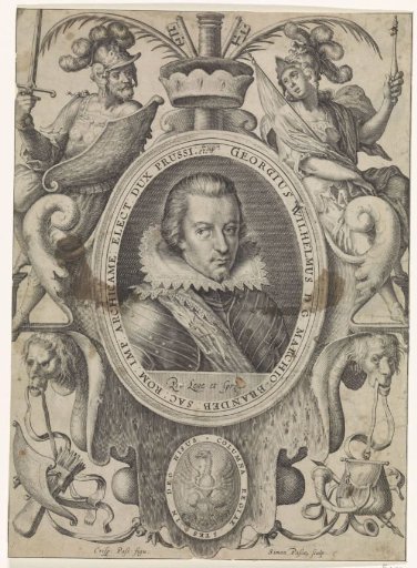 Portrait of Georg Wilhelm, Elector of Brandenburg