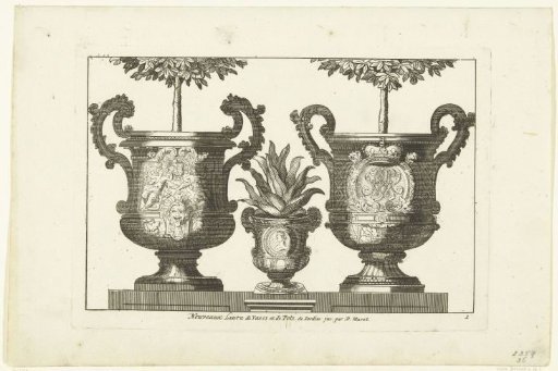 Title Page: Nouveaux Liure de Vases et de Pots