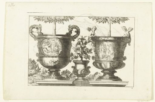 Two Large Vases and a Small Vase