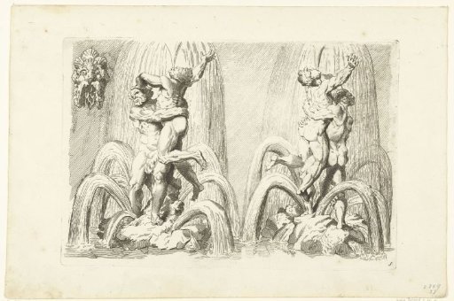 Fountain with Hercules and Antaeus