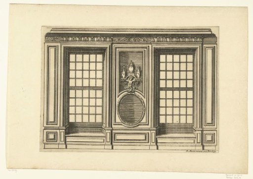 Wall with wall pier between window frames