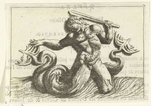 Triton with two tails