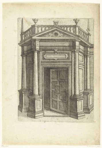 Portal with one door