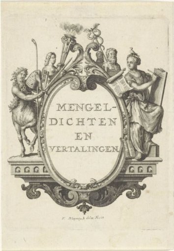 Title page for miscellanies and translations