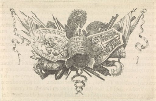 Vignette with a Trophy of Arms