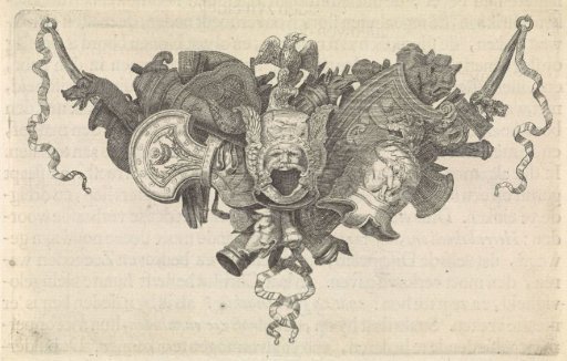 Vignette with a Trophy of Arms