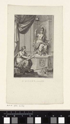 Personification of History and the Dutch Maiden