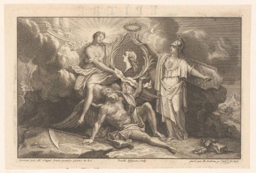 Allegory on the Immortality of the French King