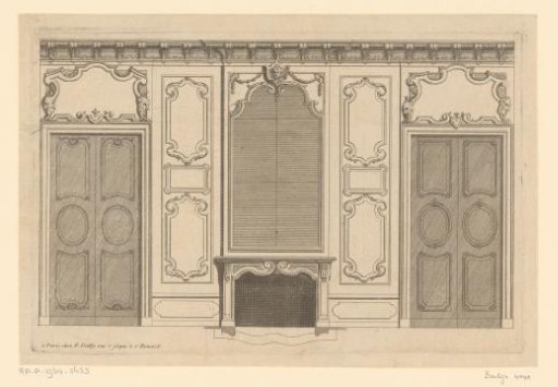 Chimneypiece and doors