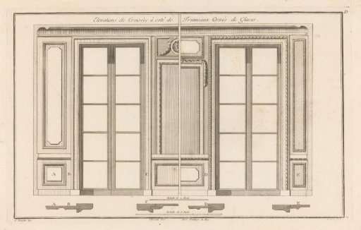 Two windows and panels