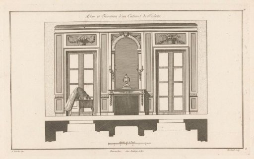 Room with a dressing table