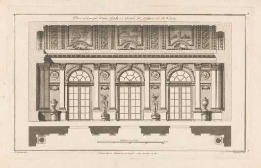 Gallery with windows