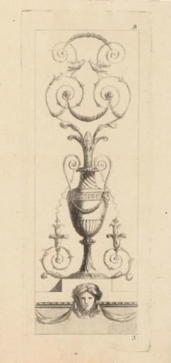 Vase with arabesques