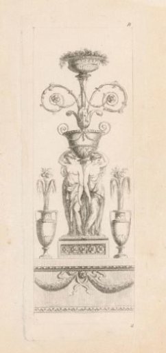 Standing women with vases