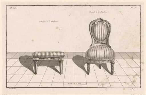 Chair and ottoman