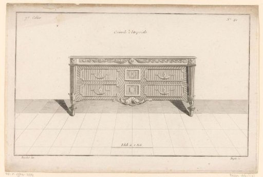 Commode with locks