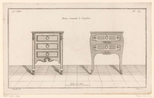 Two commodes