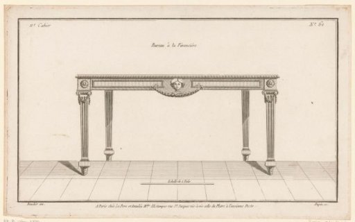 Desk with mask