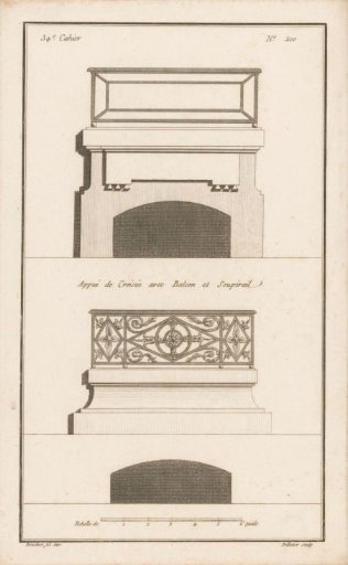 Two balconies and cellar openings