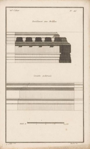 Capital and cornice
