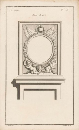 Medallion with putti