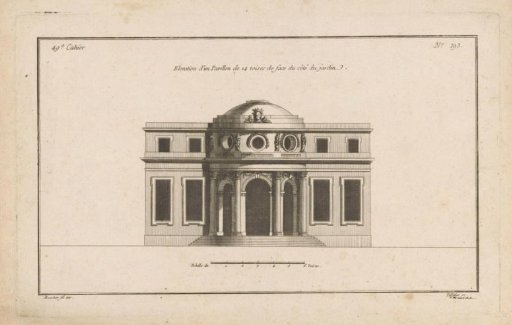 Facade with dome